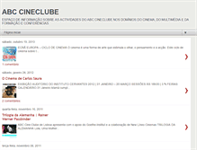 Tablet Screenshot of abc-cineclube.blogspot.com