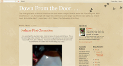 Desktop Screenshot of downfromthedoor.blogspot.com