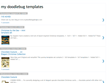 Tablet Screenshot of mydoodlebugdesignstemplates.blogspot.com