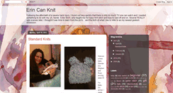 Desktop Screenshot of erincanknit.blogspot.com