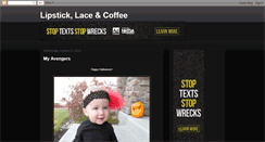 Desktop Screenshot of lipsticklaceandcoffee.blogspot.com