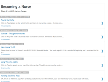 Tablet Screenshot of nurse2be.blogspot.com