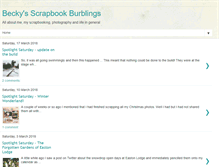 Tablet Screenshot of beckysburblings-beckyg1.blogspot.com