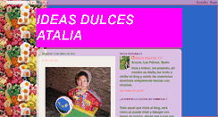 Desktop Screenshot of ideasdulcesatalia.blogspot.com