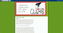 Desktop Screenshot of loveclaire.blogspot.com