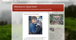 Desktop Screenshot of campkrem.blogspot.com