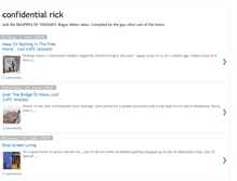 Tablet Screenshot of confidentialrick.blogspot.com