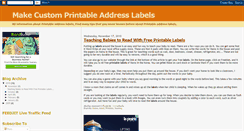 Desktop Screenshot of printableaddresslabels.blogspot.com