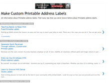 Tablet Screenshot of printableaddresslabels.blogspot.com