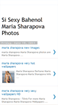 Mobile Screenshot of mariasharapovaphotos.blogspot.com