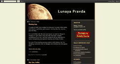 Desktop Screenshot of lunayapravda.blogspot.com