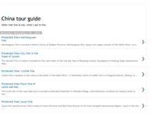 Tablet Screenshot of china-tour-guide.blogspot.com