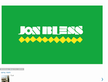 Tablet Screenshot of jonbless.blogspot.com