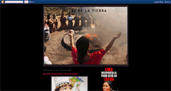 Desktop Screenshot of lahijadelatierra.blogspot.com