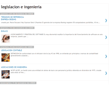 Tablet Screenshot of legislacioneingenieriax.blogspot.com