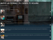 Tablet Screenshot of muevelaspiernasyelcuerpoteseguira.blogspot.com