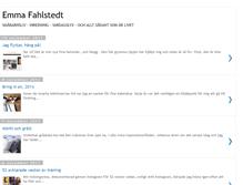 Tablet Screenshot of emmafahlstedt.blogspot.com