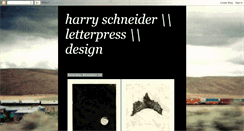 Desktop Screenshot of harryschneider.blogspot.com