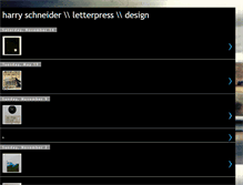 Tablet Screenshot of harryschneider.blogspot.com