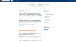 Desktop Screenshot of ambrosiaaislefour.blogspot.com
