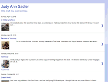 Tablet Screenshot of judyannsadler.blogspot.com