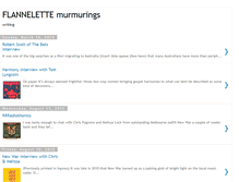Tablet Screenshot of flannelette.blogspot.com