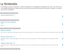 Tablet Screenshot of latecnologiademariano.blogspot.com