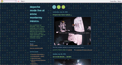 Desktop Screenshot of depechemodemty.blogspot.com