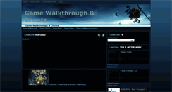 Desktop Screenshot of gamewalkthrough-cheats.blogspot.com