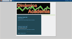 Desktop Screenshot of dinamicacademia.blogspot.com