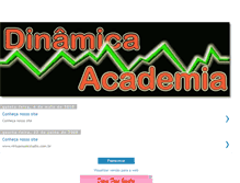 Tablet Screenshot of dinamicacademia.blogspot.com