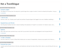 Tablet Screenshot of notatravelblogue.blogspot.com