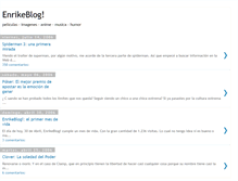 Tablet Screenshot of enrikeblog.blogspot.com