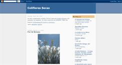 Desktop Screenshot of colifloressecas.blogspot.com