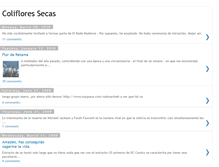 Tablet Screenshot of colifloressecas.blogspot.com