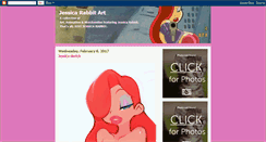 Desktop Screenshot of jessicarabbitart.blogspot.com