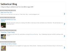 Tablet Screenshot of blogsabbatical.blogspot.com