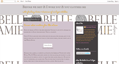 Desktop Screenshot of belleamievintage.blogspot.com
