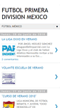 Mobile Screenshot of futboldeprimeramexico.blogspot.com
