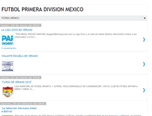 Tablet Screenshot of futboldeprimeramexico.blogspot.com
