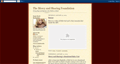 Desktop Screenshot of mercyandsharing.blogspot.com