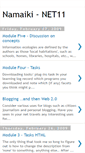 Mobile Screenshot of namaiki-net11.blogspot.com