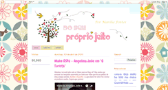 Desktop Screenshot of doseupropriojeito.blogspot.com