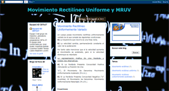 Desktop Screenshot of movrectilineouniformeymruv.blogspot.com