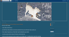 Desktop Screenshot of coffeeandcreamblog.blogspot.com