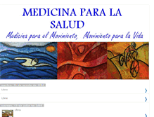 Tablet Screenshot of medicinaparalasalud.blogspot.com