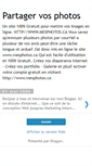 Mobile Screenshot of partager-vos-photos.blogspot.com