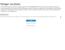 Tablet Screenshot of partager-vos-photos.blogspot.com