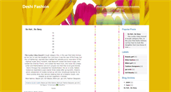 Desktop Screenshot of deshifashion.blogspot.com