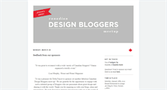 Desktop Screenshot of cdndesignbloggers.blogspot.com